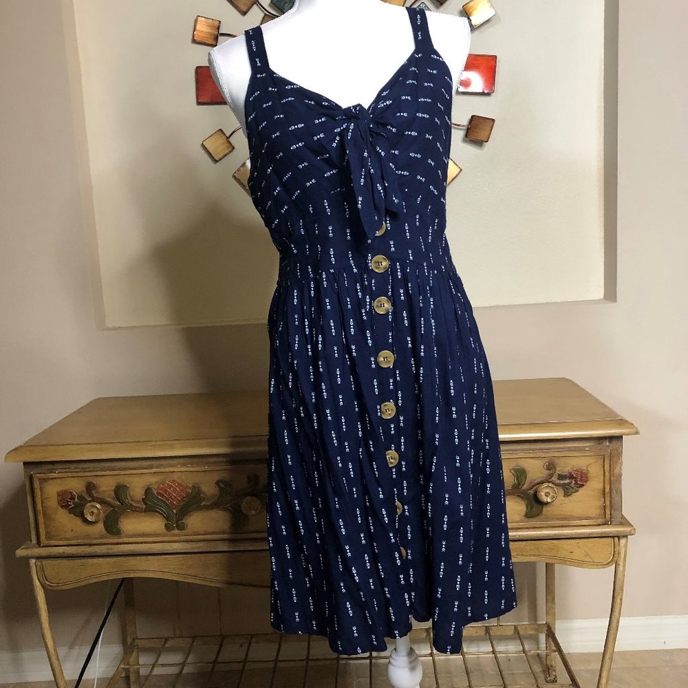 Blue summer dress